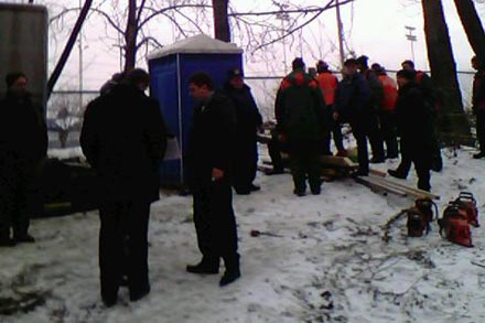 Электроподстанцию для «Олимпийского» лепят на оползнеопасном склоне. Кто ответит?