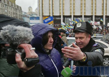 ДАІ пише протоколи на 10 учасників АвтоМайдану