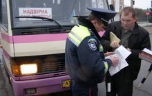 На Прикарпатті з вини водіїв автобусів сталося 16 ДТП