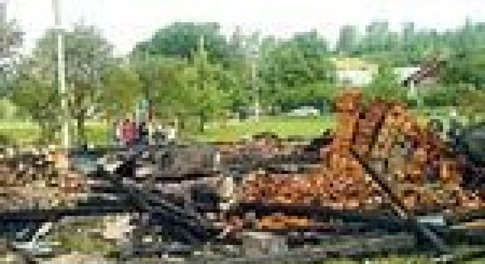 На Львівщині живцем згоріло четверо малолітніх дітей