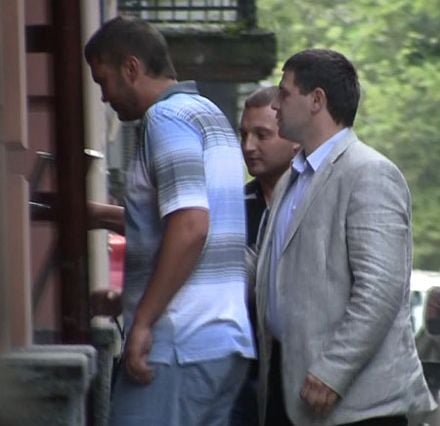 Син Януковича не міг знайти дорогу додому? (відео)