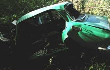 На Львівщині перекинувся «Москвич». Фото