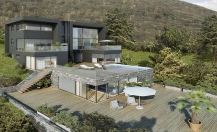 Самый дорогой дом в мире - из золота, платины и костей динозавра (фото)