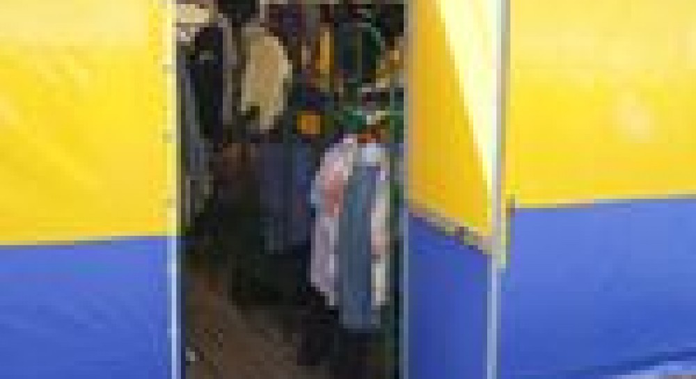 Полтавська міліція оселилася у наметах