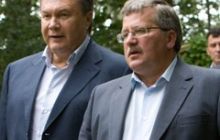 Янукович возвращается из Польши