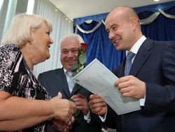 Сергій Тимченко (праворуч)