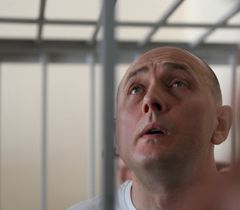 Игорь Диденко во время судебного заседания в Печерском райсуде Киева. 5 сентября