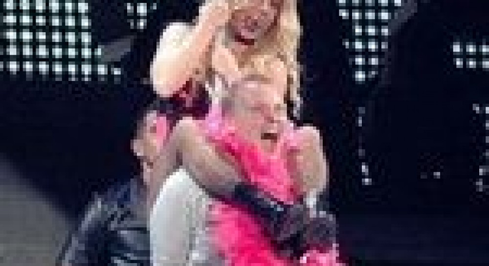 Брітні Спірс у Києві співала під фанеру та осідлала українця