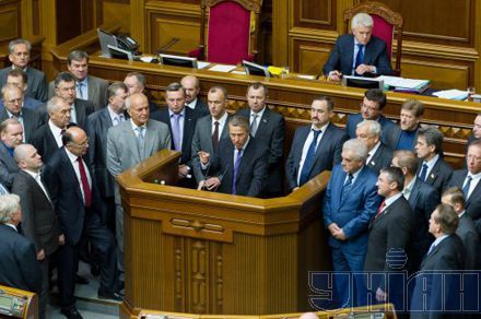 В Верховной Раде скандировали «Юле - волю!»