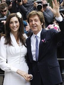 Пол Маккартні одружився втретє (фото)