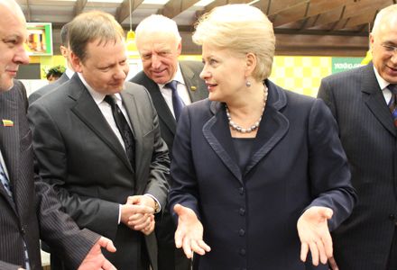 Президент Литви пораділа успіхам своїх земляків в Україні