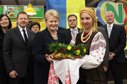 Президент Литви пораділа успіхам своїх земляків в Україні