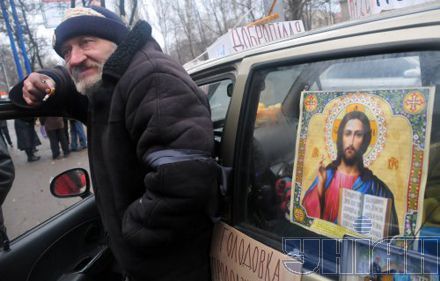 Донецкие чернобыльцы: Янукович Донбасс растоптал ногами (репортаж)