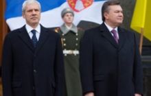 Янукович задумался о зоне свободной торговле с Сербией