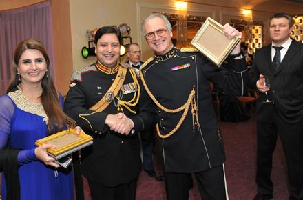 Военные атташе отметили 19-летие своей ассоциации