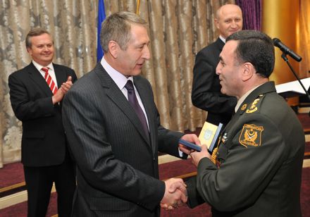 Военные атташе отметили 19-летие своей ассоциации