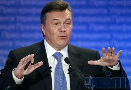 На пресс-конференции Янукович рассказал, кто во всем виноват