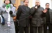 Губернатор вийшов до мітингувальників руху «Вперед!»