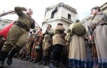 Русские и немцы побились в Севастополе (фото)