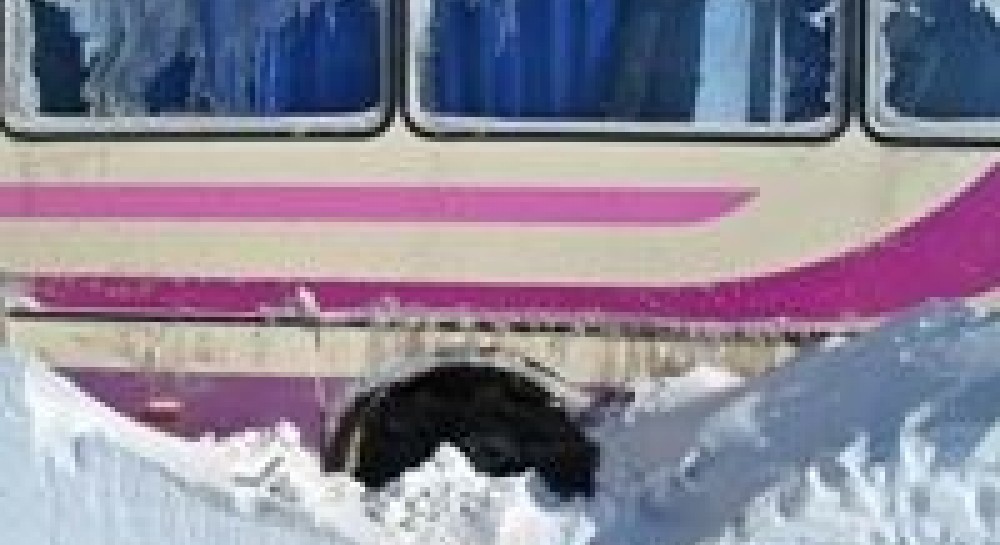 Крим. Занесені снігом