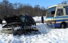У ДТП під Вінницею постраждало троє людей