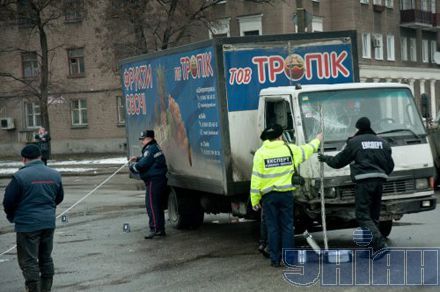 У Запоріжжі перевернулася маршрутка