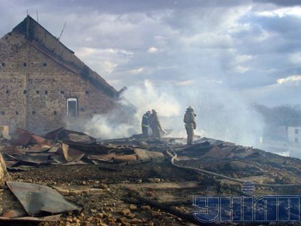 Пожежа  в «ув’язненому» монастирі, де сидить перший український кілер