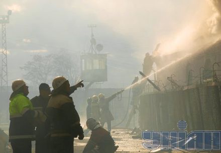 Пожежа  в «ув’язненому» монастирі, де сидить перший український кілер