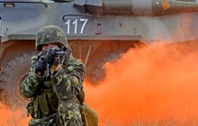 Морпехи открыли огонь в Крыму (фото)
