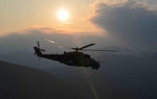 Вертолет Ми-24П "покорил" высочайшую точку Крыма (фото)
