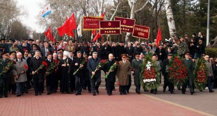 68-а річниця визволення Одеси від німецько-фашистських загарбників. Фото УНІАН 68-а річниця визволення Одеси від німецько-фашистських загарбників. Фото УНІАН