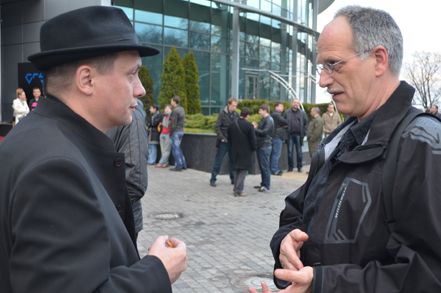 Немцы остались довольны оперативностью украинской милиции