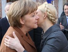 Меркель, Тимошенко