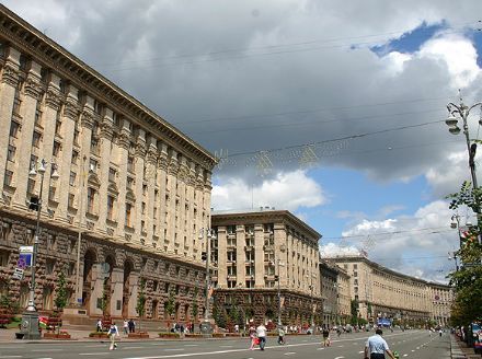 Центр Києва перекриють через святкування Центр Києва перекриють через святкування