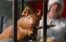 "Парк Київська Русь" пригостив усіх охочих слов’янськими стравами