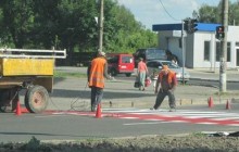 Пішоходні переходи "почервоніли" через аварії і велосипедистів
