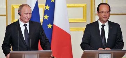 Путін Олланд