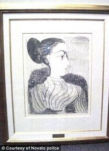 Під парканом у США знайшли літографію Пікассо, вкрадену у Лазаренка