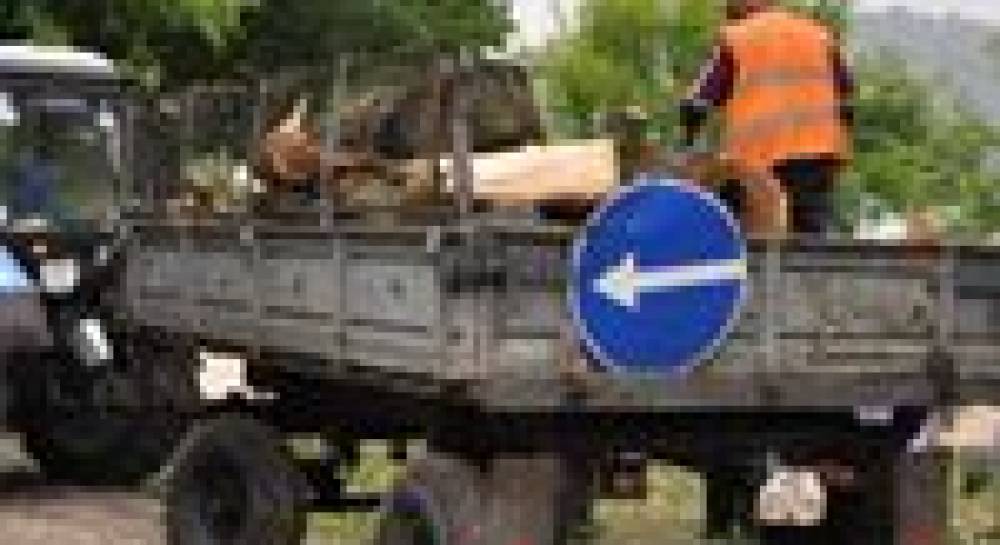 Табір шведських футбольних фанів розгромила стихія, зате види звідти – казкові