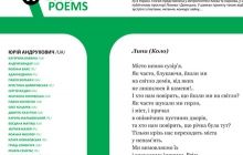 Стихи Андруховича и Жадана повесили в метро