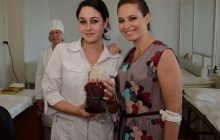 Бережна здала кров для пацієнтів харківської лікарні невідкладної допомоги