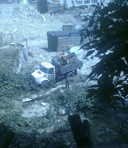 Замкова гора. Фото - Публічна мережа Андріївського узвозу у Фейсбук Замкова гора. Фото - Публічна мережа Андріївського узвозу у Фейсбук