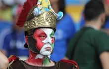 Милиция говорит, что во время финала Евро болельщики вели себя вежливо