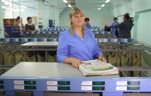 Батюшка освятив нову автоматику, щоб листи не губилися