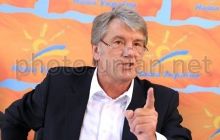 Ющенко опровергает, что ПР финансировала «Нашу Украину» на выборах