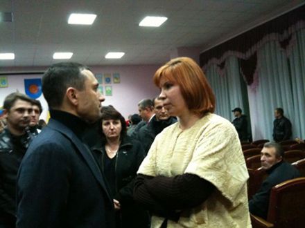 Тетяна Засуха і Віктор Романюк. Фото УП