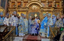 Блаженійший Володимир приїхав у Вінниці привітати владику Симеона