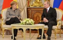 Путин объяснил Меркель, почему ему приходится громко выражаться