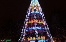 Міську ялинку закриватимуть під файєр-шоу