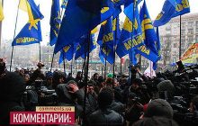 «Свободівці» виламали двері КМДА і пішли до Попова